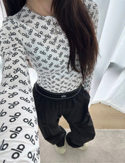 ALO LONG SLEEVE T-SHIRT STYLE 76