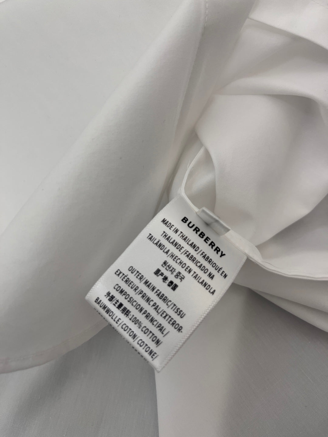 BURBERRY 25S WHITE SHIRT 115