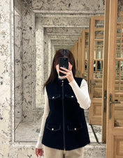 MONCLER WOOL GILET STYLE 185