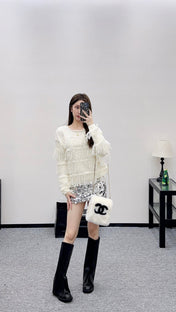 CHANEL 25S PULLOVER SWEATER 452