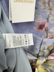 ZIMMERMANN 26S PATTERNED JUMPSUIT SET STYLE 133