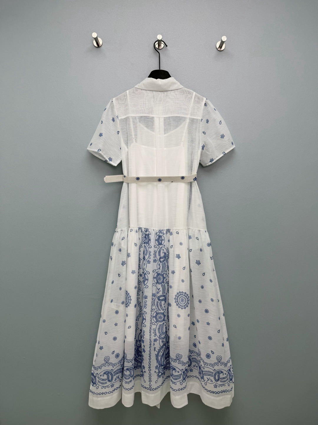 ZIMMERMANN 26S SHORT-SLEEVE SHIRT DRESS STYLE 109