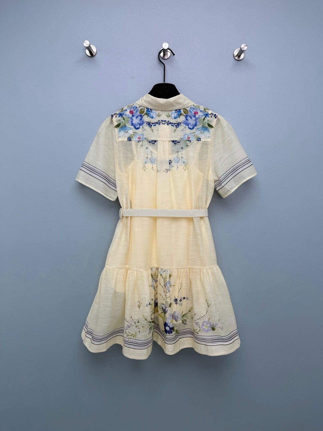 ZIMMERMANN 26S SHORT-SLEEVE SHIRT DRESS STYLE 108