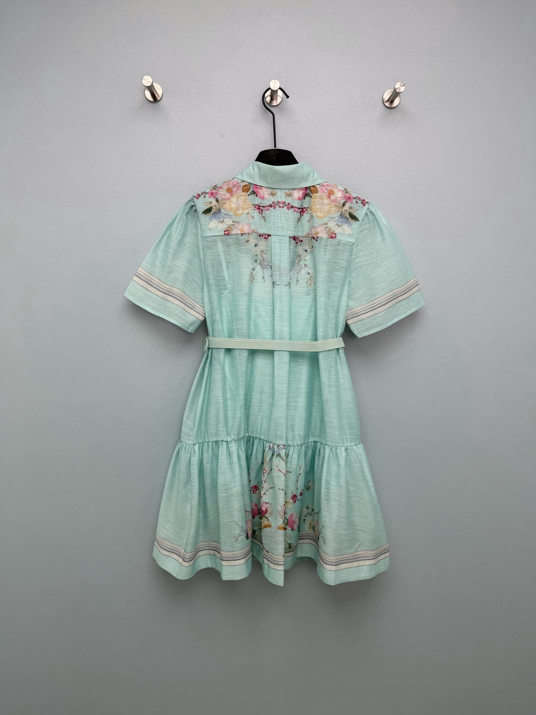 ZIMMERMANN 26S SHORT-SLEEVE SHIRT DRESS STYLE 107