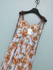 ZIMMERMANN 26S PATTERNED MIDI DRESS STYLE 76