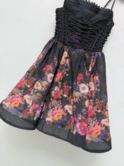 ZIMMERMANN 26S PATTERNED CAMI DRESS STYLE 66