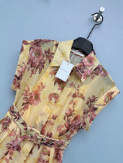 ZIMMERMANN 26S SLEEVELESS DRESS WITH BELT STYLE 29