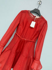 ZIMMERMANN 26S BEADED NECK DRESS STYLE 22