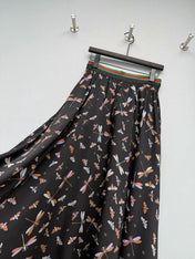 GUCCI 26S SATIN MIDI SKIRT 365