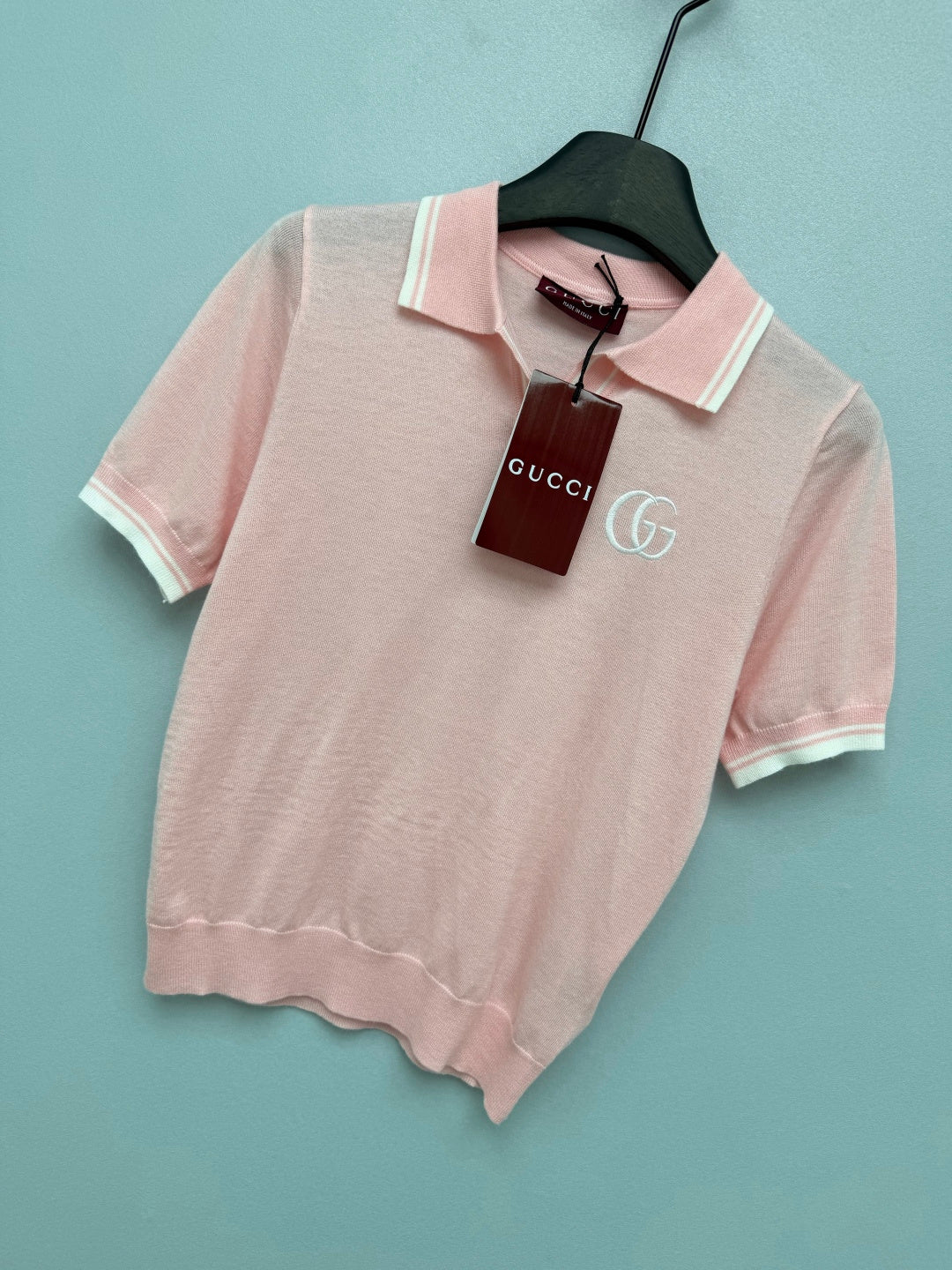 GUCCI 26S KNIT POLO SHIRT 364