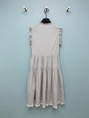CHANEL 26S PLEATED SLEEVELESS DRESS STYLE 1128