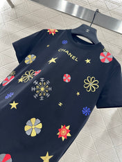 CHANEL 25S PRINTED T-SHIRT 649