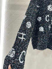 CHANEL 26S CASHMERE BLEND KNIT SWEATER 731