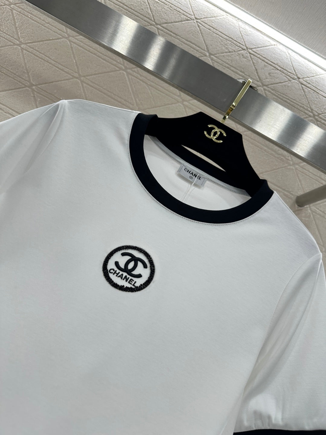 CHANEL 26S CREW NECK T-SHIRT 814