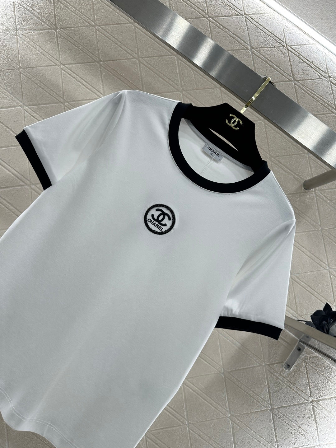 CHANEL 26S CREW NECK T-SHIRT 814