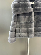 DIOR 25S RABBIT FUR JACKET 739