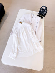 DIOR 25S PLEATED SHIRT 721