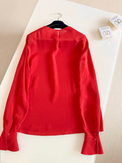 VALENTINO 26S LONG-SLEEVE SILK SHIRT 1229