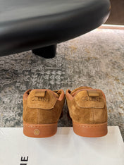 CELINE 26S SNEAKER IN BROWN SUEDE