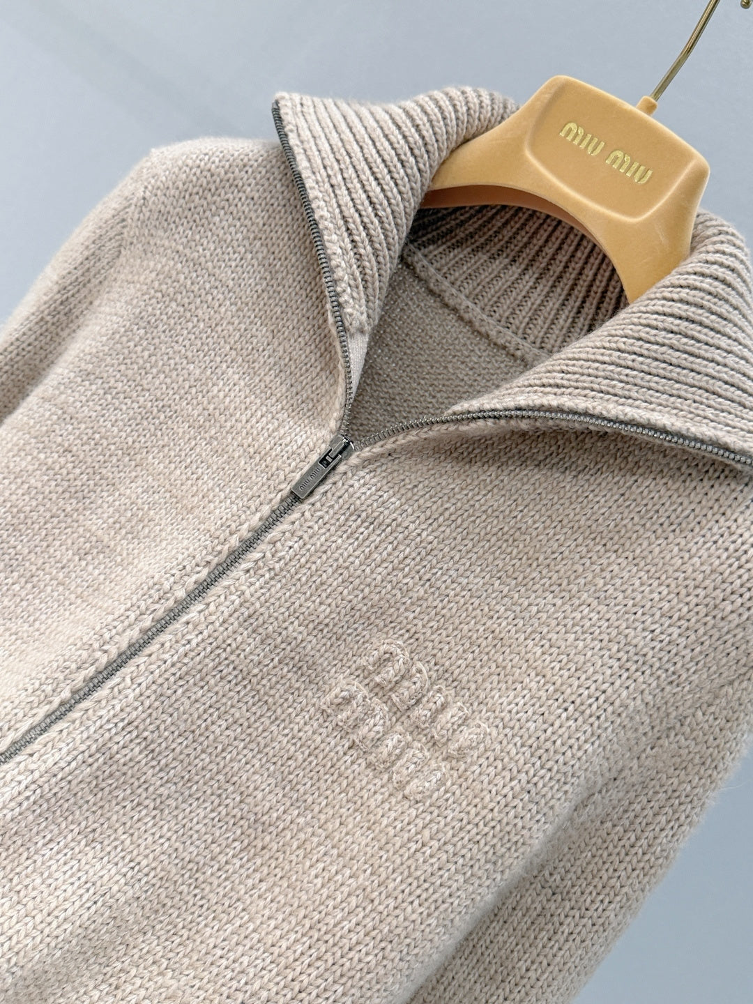 MIUMIU 26S CARDIGAN SWEATER 909