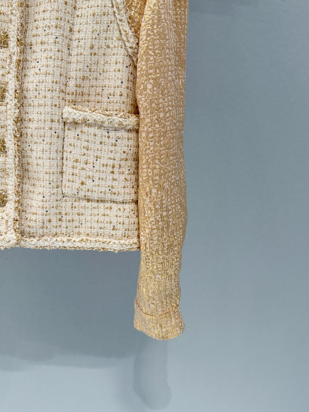 CHANEL 26S TWEED WOOL COAT 893