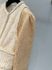 CHANEL 26S TWEED WOOL COAT 893