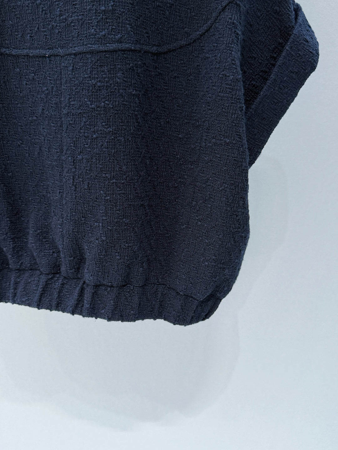 CHANEL 26S SHORT-SLEEVE STAND COLLAR JACKET 888