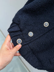 CHANEL 26S SHORT-SLEEVE STAND COLLAR JACKET 888