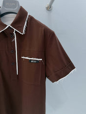 PRADA 26S SHORT SLEEVED POLO SHIRT 808