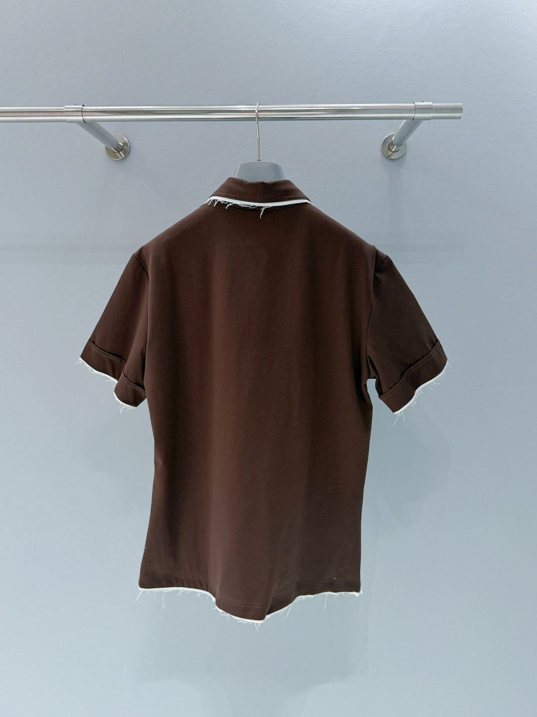 PRADA 26S SHORT SLEEVED POLO SHIRT 808