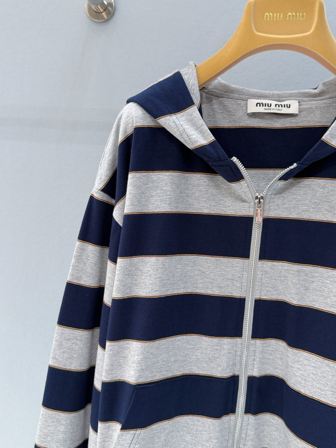 MIUMIU 26S ZIP UP HOODIE 898