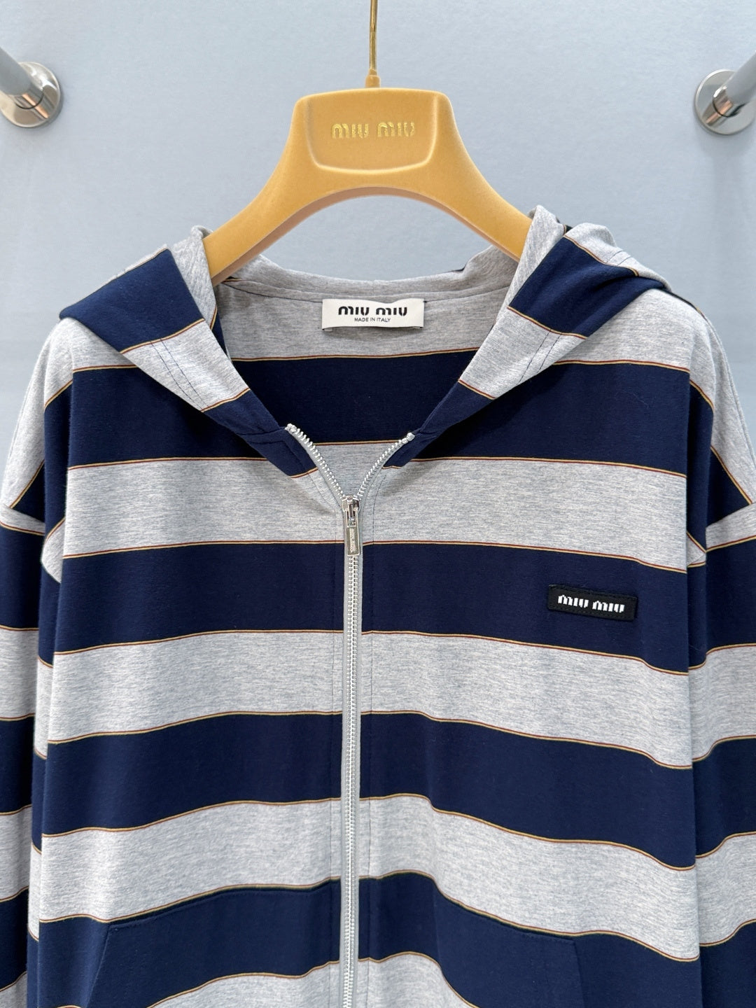 MIUMIU 26S ZIP UP HOODIE 898