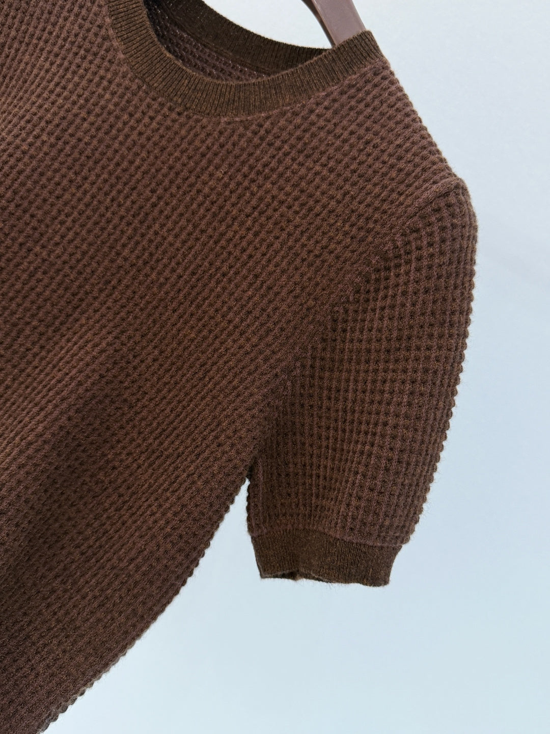 LORO PIANA 26S SHORT SLEEVE KNIT T-SHIRT 692