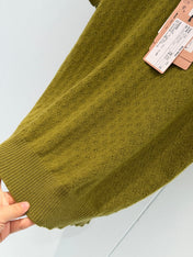 MIUMIU 26S SHORT-SLEEVED KNIT POLO SHIRT STYLE 1062