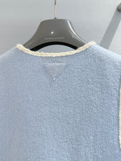 PRADA 26S V-NECK KNIT VEST 1201