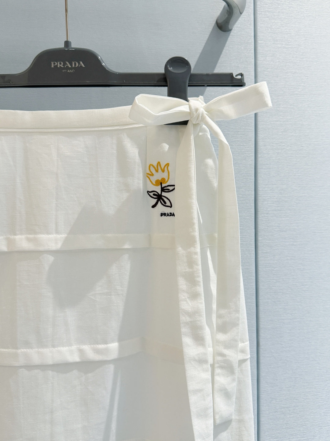 PRADA 26S WRAP MIDI SKIRT 1200