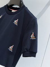THOM 26S SHORT-SLEEVE KNIT TOP STYLE 200