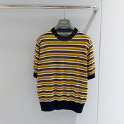 PRADA 26S SHORT-SLEEVE KNIT TOP 1084