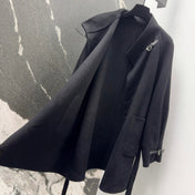 HERMES 25S CROPPED STAND-COLLAR JACKET 443