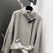 HERMES 25S CROPPED STAND-COLLAR JACKET 444