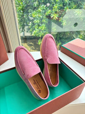 LP LOAFERS 25S IN PINK CASHMERE