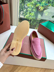 LP LOAFERS 25S IN PINK CASHMERE