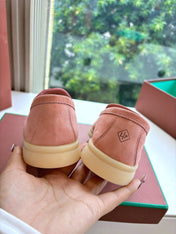 LP LOAFERS 25S IN PEACH PINK CASHMERE
