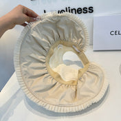 CHANEL 26S WIDE-BRIM OPEN-TOP HAT 337990