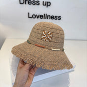 LOEWE 26S FRINGED RAFFIA SUN HAT STYLE 207
