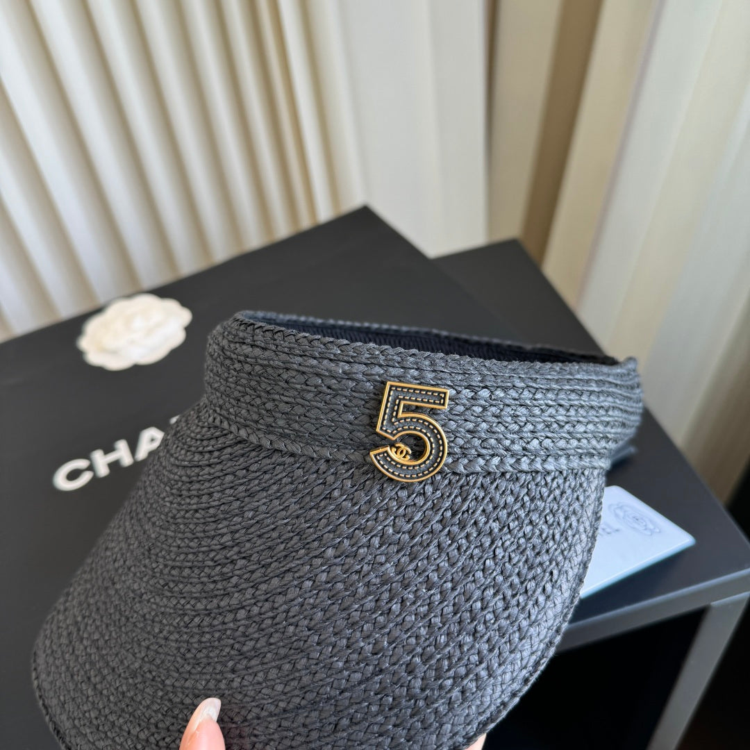 CHANEL 26S RAFFIA VISOR 337957