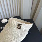 CHANEL 26S RAFFIA VISOR 337958