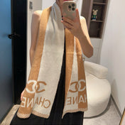 CHANEL 25S SCARF 180 IN CASHMERE 932414