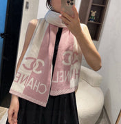 CHANEL 25S SCARF 180 IN CASHMERE 932416