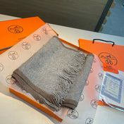 HERMES 25S SCARF 180 IN CASHMERE 989879